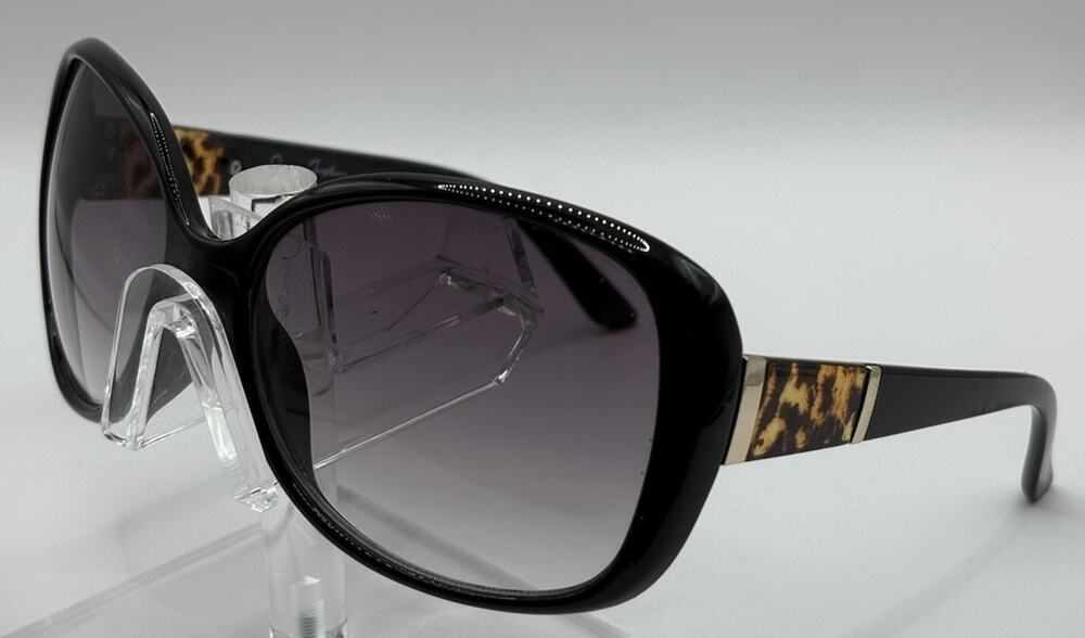 Sean John Oversized Sunglasses Black Tortoise Gradient Lenses Women SJS2003
